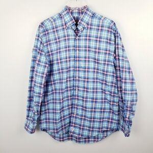 Vineyard Vines Men's Button Front Plaid Murray Shirt